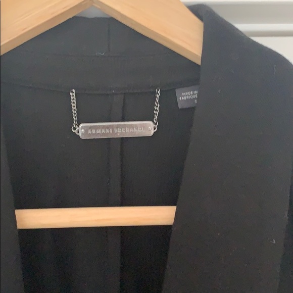A/X black blazer with sheer back - Picture 2 of 4